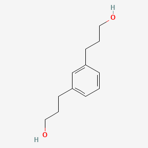 molecular formula C12H18O2 B2931259 3-[3-(3-Hydroxypropyl)phenyl]propan-1-ol CAS No. 41009-85-2