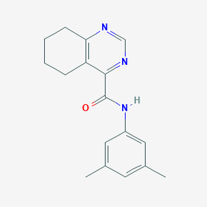 molecular formula C17H19N3O B2931308 N-(3,5-Dimethylphenyl)-5,6,7,8-tetrahydroquinazoline-4-carboxamide CAS No. 2415603-25-5
