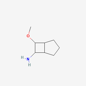 molecular formula C8H15NO B2931310 7-Methoxybicyclo[3.2.0]heptan-6-amine CAS No. 2241141-64-8