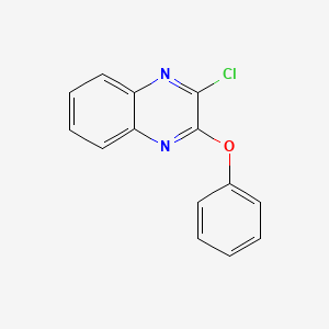 molecular formula C14H9ClN2O B2931360 2-Chloro-3-phenoxyquinoxaline CAS No. 78593-35-8