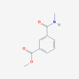 molecular formula C10H11NO3 B2931452 3-(甲基氨基甲酰基)苯甲酸甲酯 CAS No. 23668-00-0