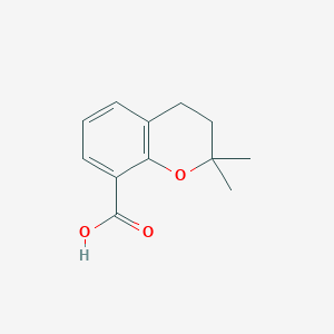 molecular formula C12H14O3 B2931454 2,2-Dimethylchroman-8-carboxylic acid CAS No. 82553-56-8