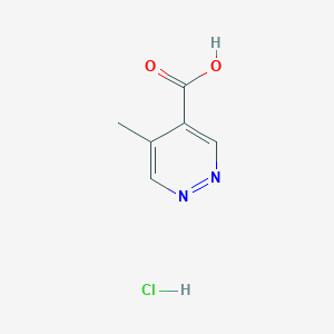 5-Methylpyridazine-4-carboxylic acid;hydrochloride