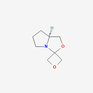 (7As)-spiro[5,6,7,7a-tetrahydro-1H-pyrrolo[1,2-c][1,3]oxazole-3,3'-oxetane]