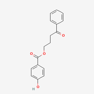 4-Oxo-4-phenylbutyl 4-hydroxybenzoate