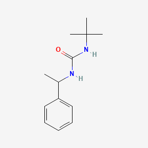 molecular formula C13H20N2O B2931644 1-Tert-butyl-3-(alpha-methylbenzyl)urea CAS No. 121913-98-2
