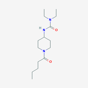 1,1-Diethyl-3-(1-pentanoylpiperidin-4-yl)urea