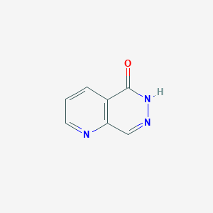molecular formula C7H5N3O B2931759 Pyrido[2,3-D]pyridazin-5(6H)-one CAS No. 1314978-79-4
