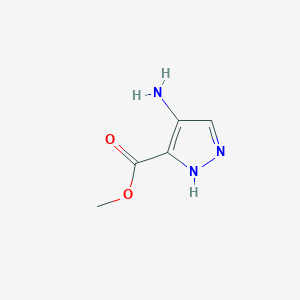 molecular formula C5H7N3O2 B2931788 Methyl 4-amino-1H-pyrazole-3-carboxylate CAS No. 27116-93-4; 360056-45-7