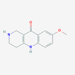 8-methoxy-1,3,4,5-tetrahydrobenzo[b]-1,6-naphthyridin-10(2H)-one