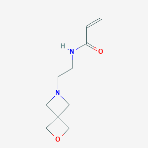 N-[2-(2-Oxa-6-azaspiro[3.3]heptan-6-yl)ethyl]prop-2-enamide