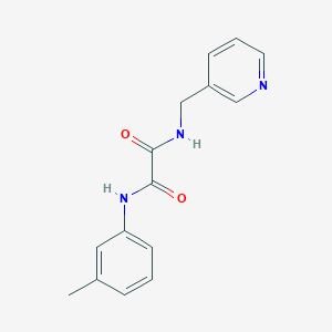 N'-(3-methylphenyl)-N-(pyridin-3-ylmethyl)oxamide