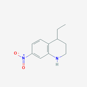 4-Ethyl-7-nitro-1,2,3,4-tetrahydroquinoline