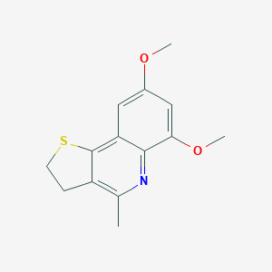 6,8-Dimethoxy-4-methyl-2,3-dihydrothieno[3,2-c]quinoline