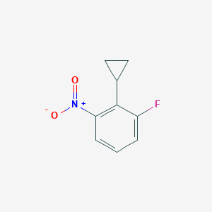 2-Cyclopropyl-1-fluoro-3-nitrobenzene