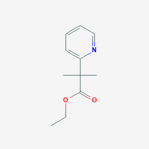 Ethyl 2-methyl-2-(pyridin-2-yl)propanoate