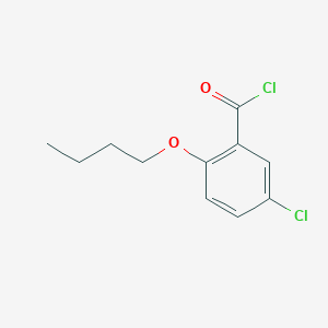 2-Butoxy-5-chlorobenzoyl chloride