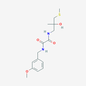 N1-(2-hydroxy-2-methyl-3-(methylthio)propyl)-N2-(3-methoxybenzyl)oxalamide