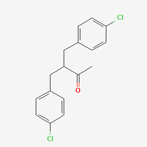 4-(4-Chlorophenyl)-3-[(4-chlorophenyl)methyl]butan-2-one