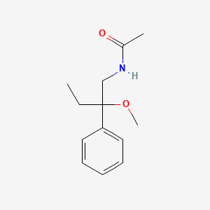 molecular formula C13H19NO2 B2932070 N-(2-methoxy-2-phenylbutyl)acetamide CAS No. 1797716-40-5