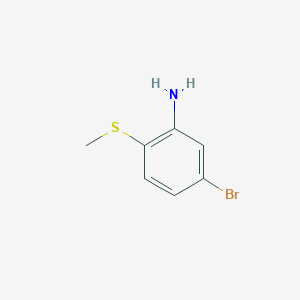 molecular formula C7H8BrNS B2932091 5-Bromo-2-(methylsulfanyl)aniline CAS No. 139192-88-4