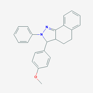 3-(4-methoxyphenyl)-2-phenyl-3,3a,4,5-tetrahydro-2H-benzo[g]indazole