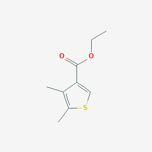 molecular formula C9H12O2S B2932174 4,5-二甲基噻吩-3-羧酸乙酯 CAS No. 19156-44-6