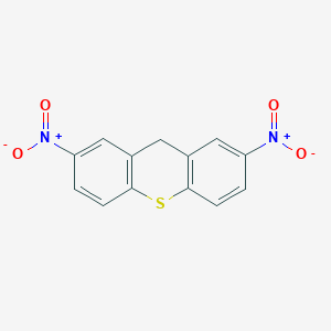 molecular formula C13H8N2O4S B293219 2,7-dinitro-9H-thioxanthene 