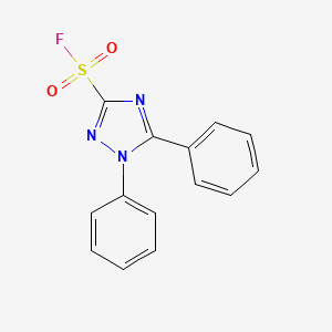 1,5-Diphenyl-1,2,4-triazole-3-sulfonyl fluoride
