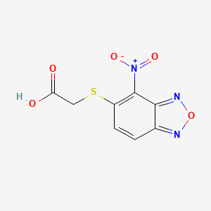2-[(4-Nitro-2,1,3-benzoxadiazol-5-yl)sulfanyl]acetic acid