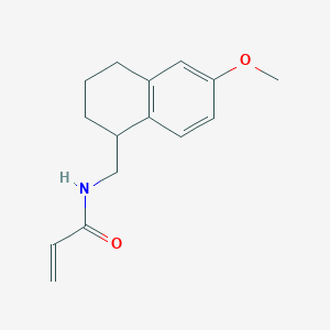 N-[(6-Methoxy-1,2,3,4-tetrahydronaphthalen-1-yl)methyl]prop-2-enamide