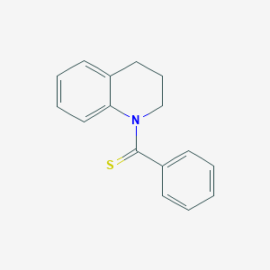 molecular formula C16H15NS B293228 1-Benzothioyl-1,2,3,4-tetrahydroquinoline 