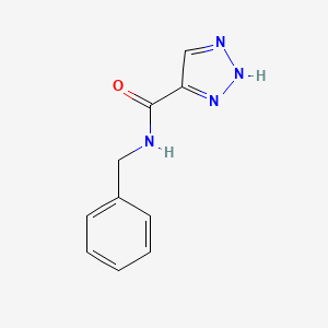 N-benzyl-1H-1,2,3-triazole-5-carboxamide