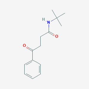 molecular formula C14H19NO2 B293232 N-(tert-butyl)-4-oxo-4-phenylbutanamide 