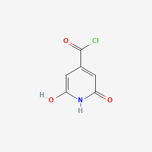 4-Pyridinecarbonyl chloride, 1,2-dihydro-6-hydroxy-2-oxo-