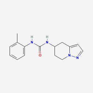 1-(4,5,6,7-Tetrahydropyrazolo[1,5-a]pyridin-5-yl)-3-(o-tolyl)urea
