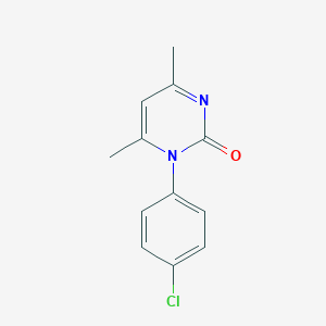 1-(4-Chlorophenyl)-4,6-dimethylpyrimidine-2(1H)-one