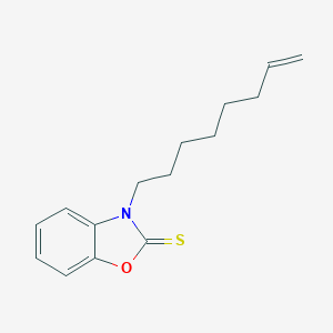 molecular formula C15H19NOS B293251 3-(7-octenyl)-1,3-benzoxazole-2(3H)-thione 