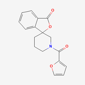 1'-(furan-2-carbonyl)-3H-spiro[isobenzofuran-1,3'-piperidin]-3-one