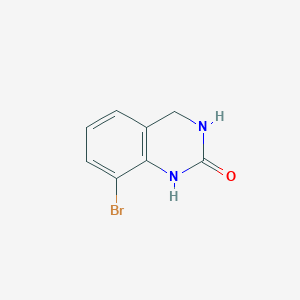 molecular formula C8H7BrN2O B2932564 8-Bromo-3,4-dihydroquinazolin-2(1H)-one CAS No. 1508072-34-1