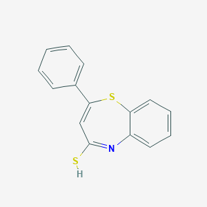 2-phenyl-1,5-benzothiazepine-4-thiol