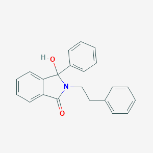 3-Hydroxy-3-phenyl-2-(2-phenylethyl)-1-isoindolinone