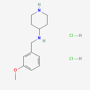 N-(3-Methoxybenzyl)piperidin-4-amine dihydrochloride