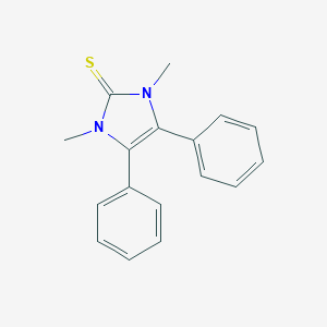molecular formula C17H16N2S B293264 4,5-Diphenyl-1,3-dimethyl-4-imidazoline-2-thione 