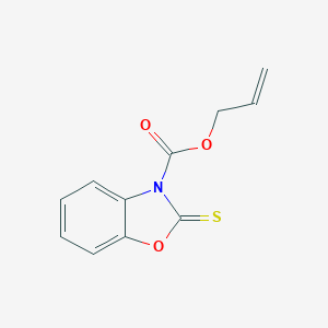 molecular formula C11H9NO3S B293265 allyl 2-thioxo-1,3-benzoxazole-3(2H)-carboxylate 