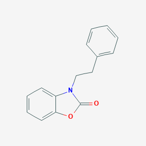 molecular formula C15H13NO2 B293268 3-Phenethyl-3H-benzooxazol-2-one 