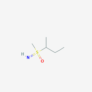molecular formula C5H13NOS B2932704 (Butan-2-yl)(imino)methyl-lambda6-sulfanone CAS No. 2059955-23-4