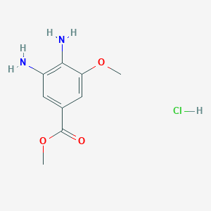 Methyl 3,4-diamino-5-methoxybenzoate;hydrochloride