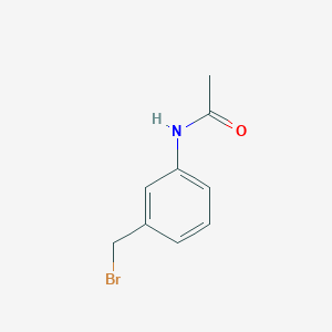 molecular formula C9H10BrNO B2932760 Acetamide, N-[3-(bromomethyl)phenyl]- CAS No. 90914-80-0