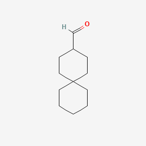 molecular formula C12H20O B2932781 Spiro[5.5]undecane-3-carbaldehyde CAS No. 869769-23-3